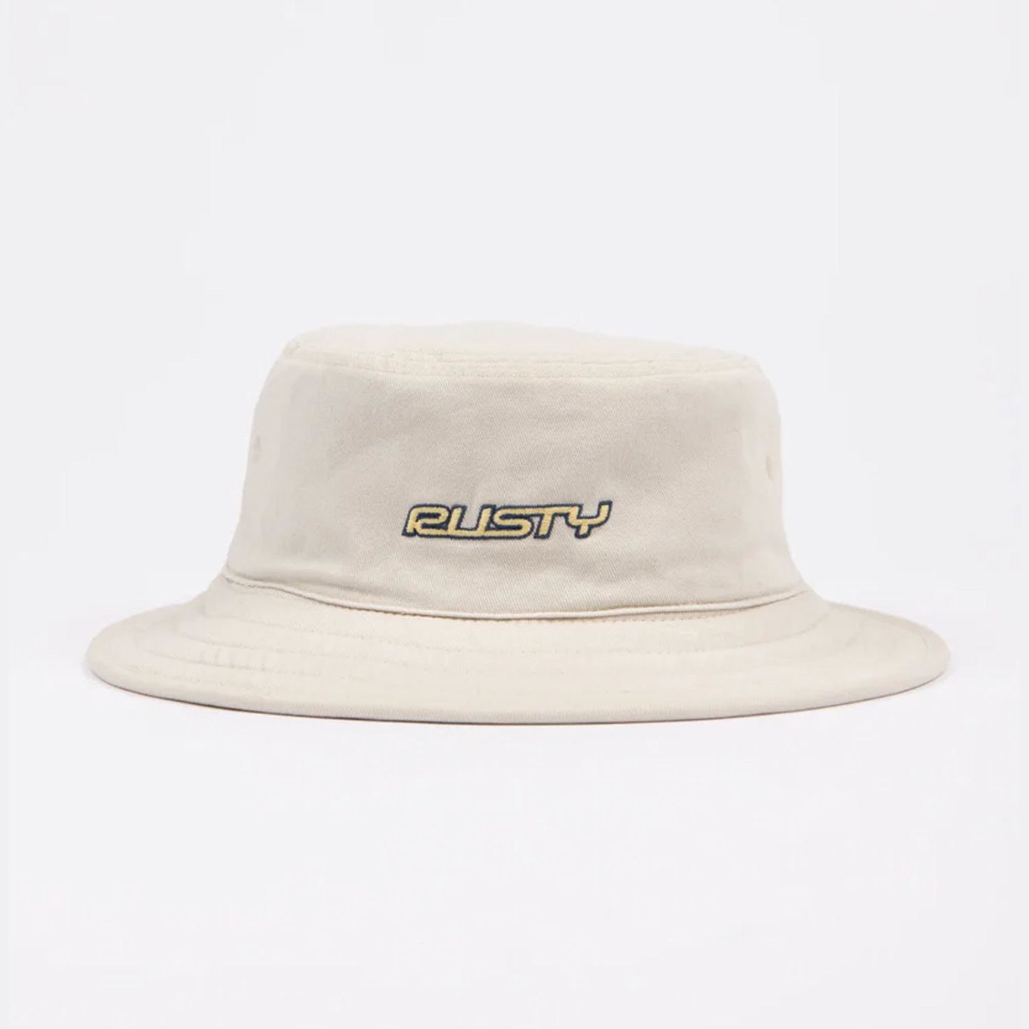 RUSTY LADIES RETRO SPORT REVERSIBLE BUCKET HAT - OATMEAL