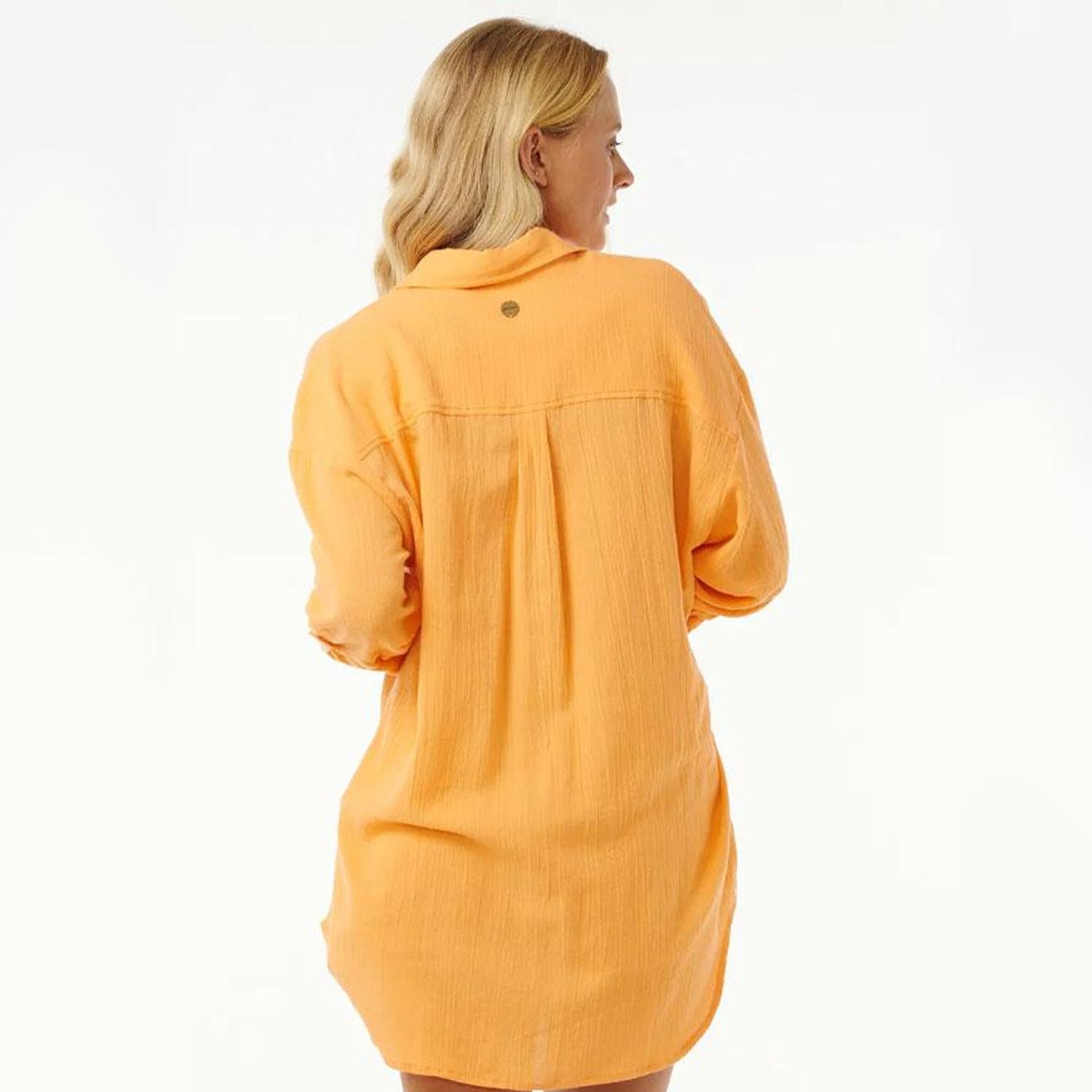 RIP CURL LADIES PREMIUM SURF HOLIDAY L/S SHIRT - ORANGE