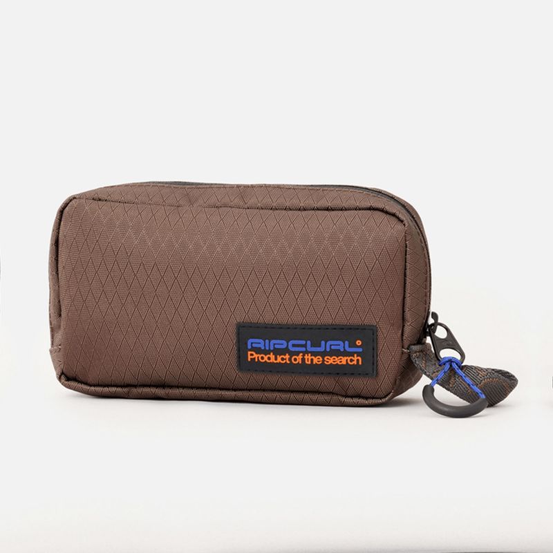 RIPCURL MENS TRAVEL POUCH SEARCH WASHBAG - ROCK