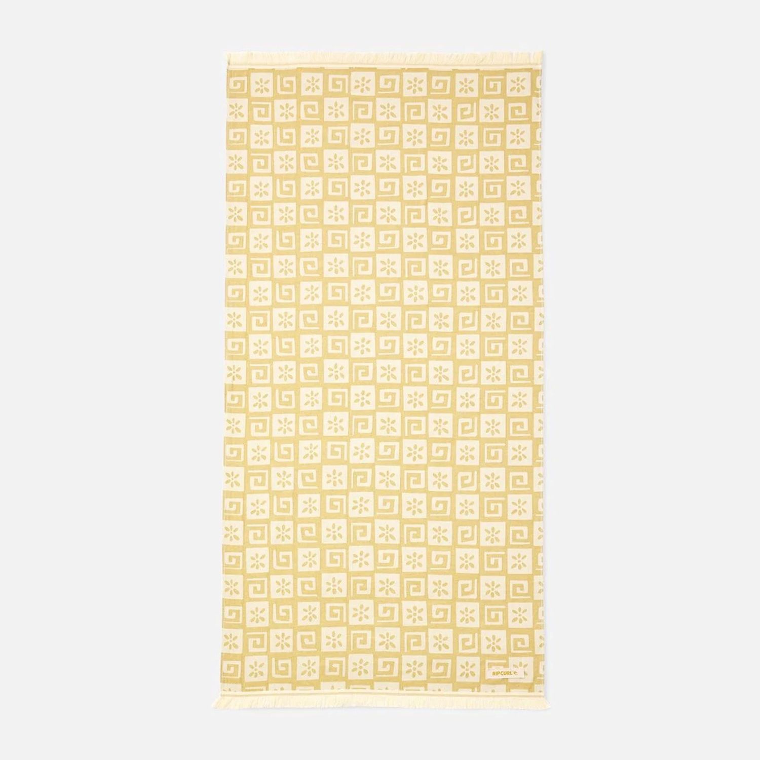 RIPCURL LADIES BEACH PARTY JACQUARD TOWEL - GREEN OLIVE