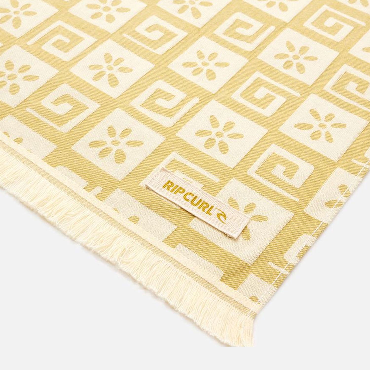 RIPCURL LADIES BEACH PARTY JACQUARD TOWEL - GREEN OLIVE