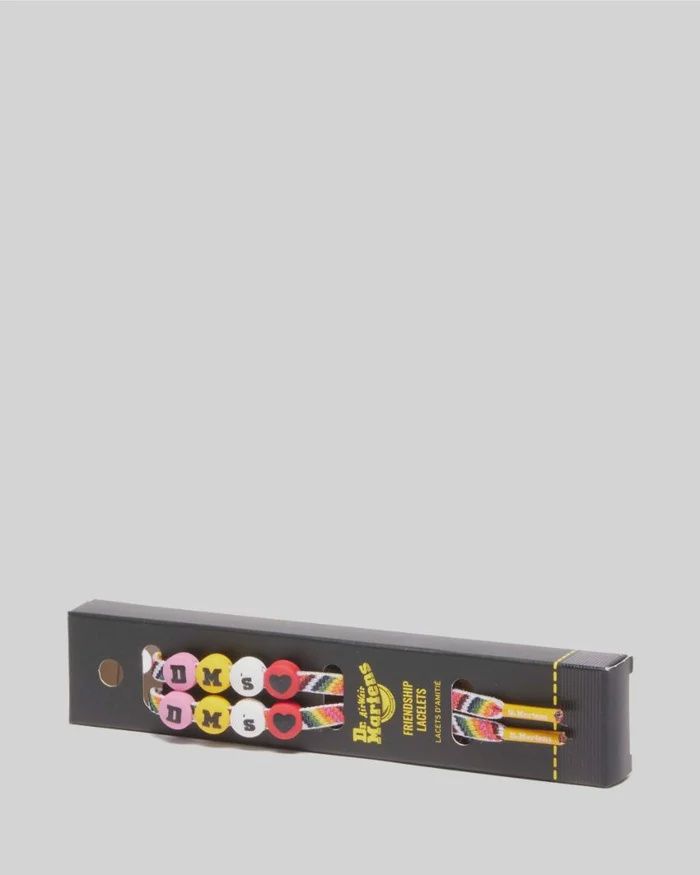DR MARTENS 140CM FRIENDSHIP FLAT LACES (8-10 EYE)- YELLOW
