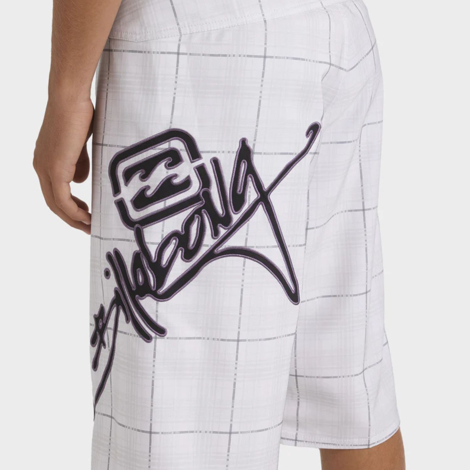 BILLABONG MENS SCRIPT OG 22&quot; BOARDSHORTS - GREY