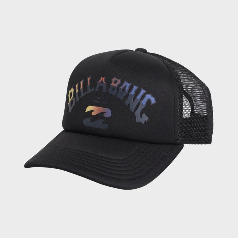 BILLABONG BOYS ARCH FADE TRUCKER - BLACK
