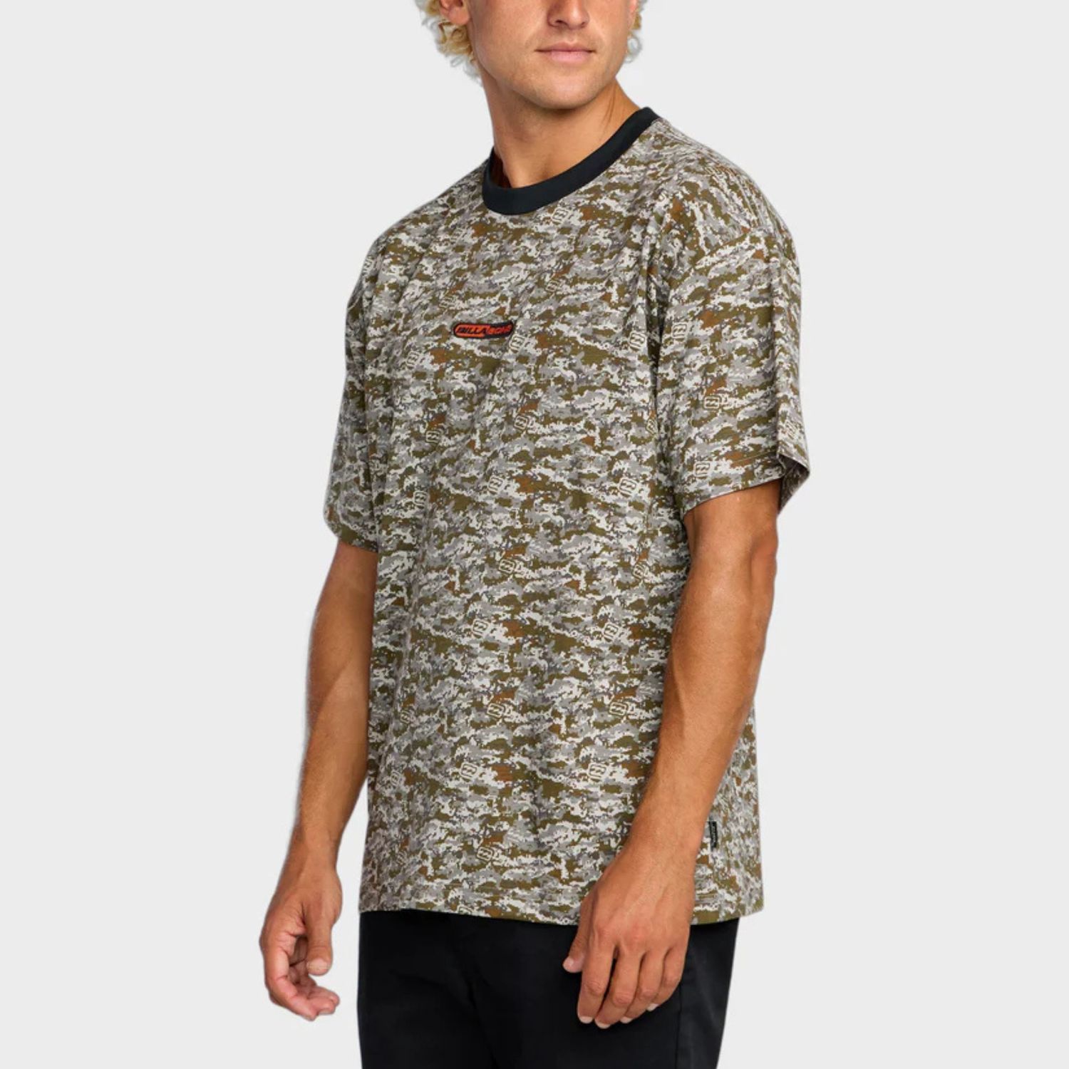 BILLABONG MENS DATA SS TEE -  CAMO