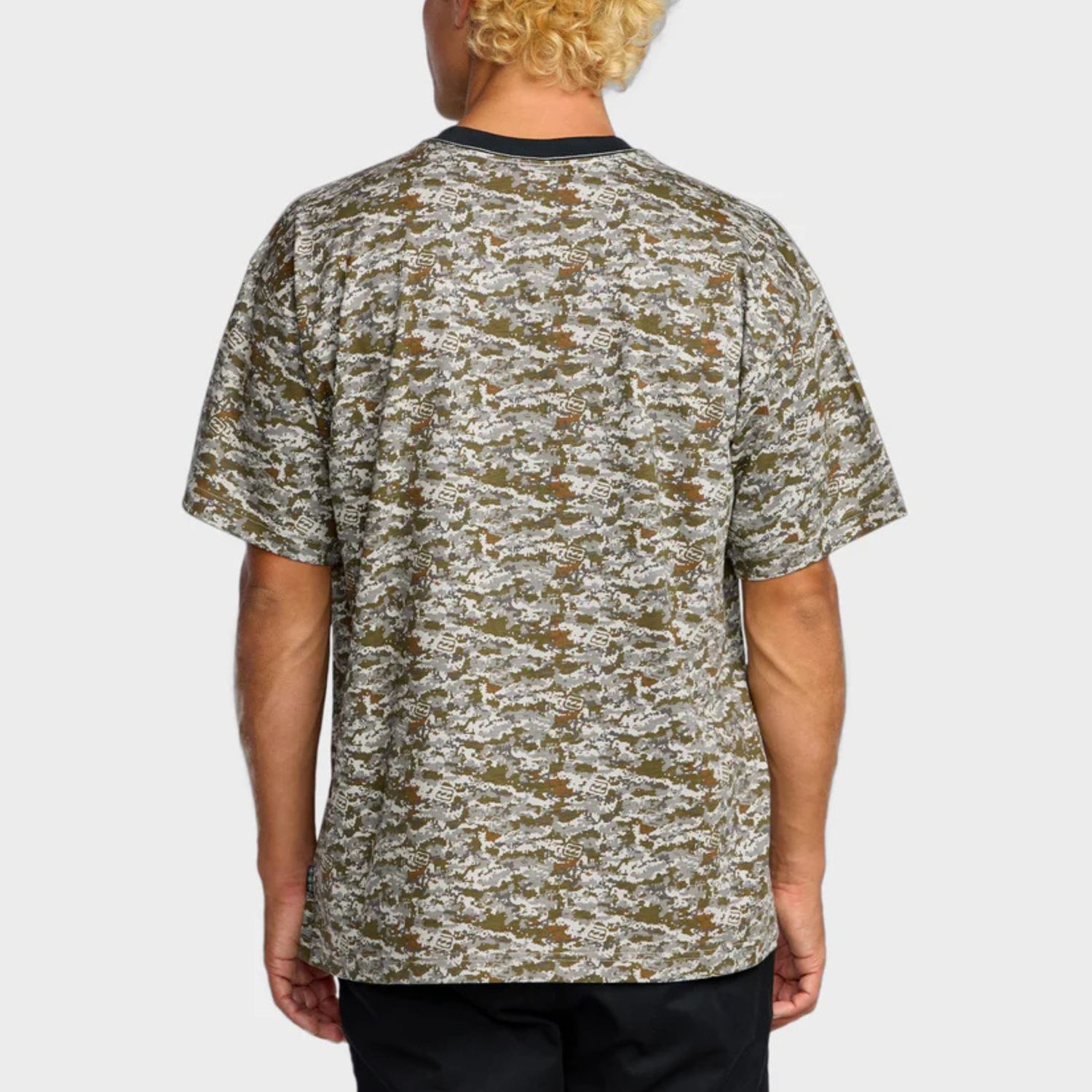 BILLABONG MENS DATA SS TEE -  CAMO