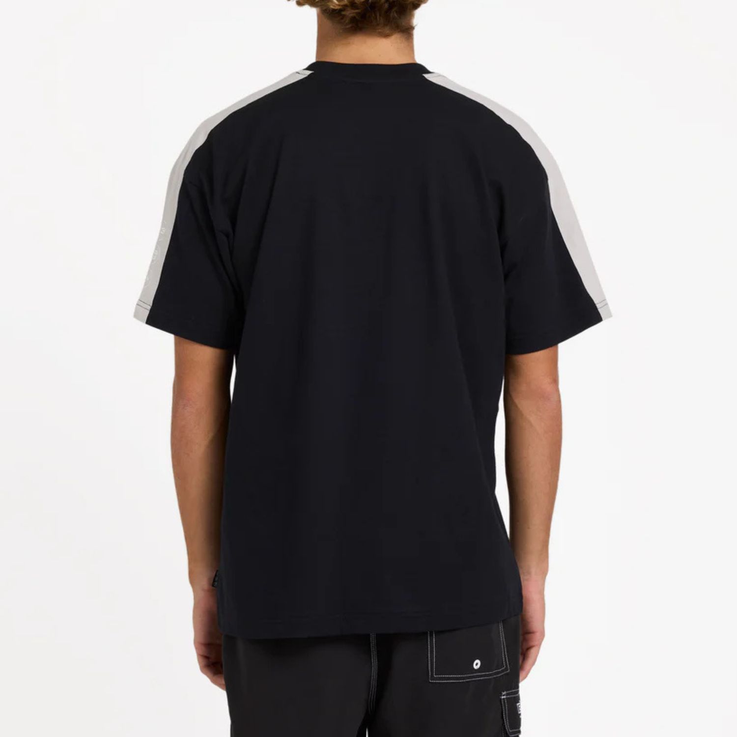 BILLABONG MENS SPEC 73 ICONIC SS TSHIRT - BLACK