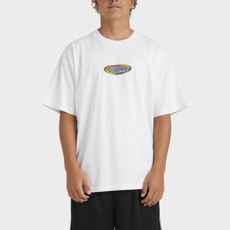 BILLABONG MENS SPEC PILL SS TEE - WHITE