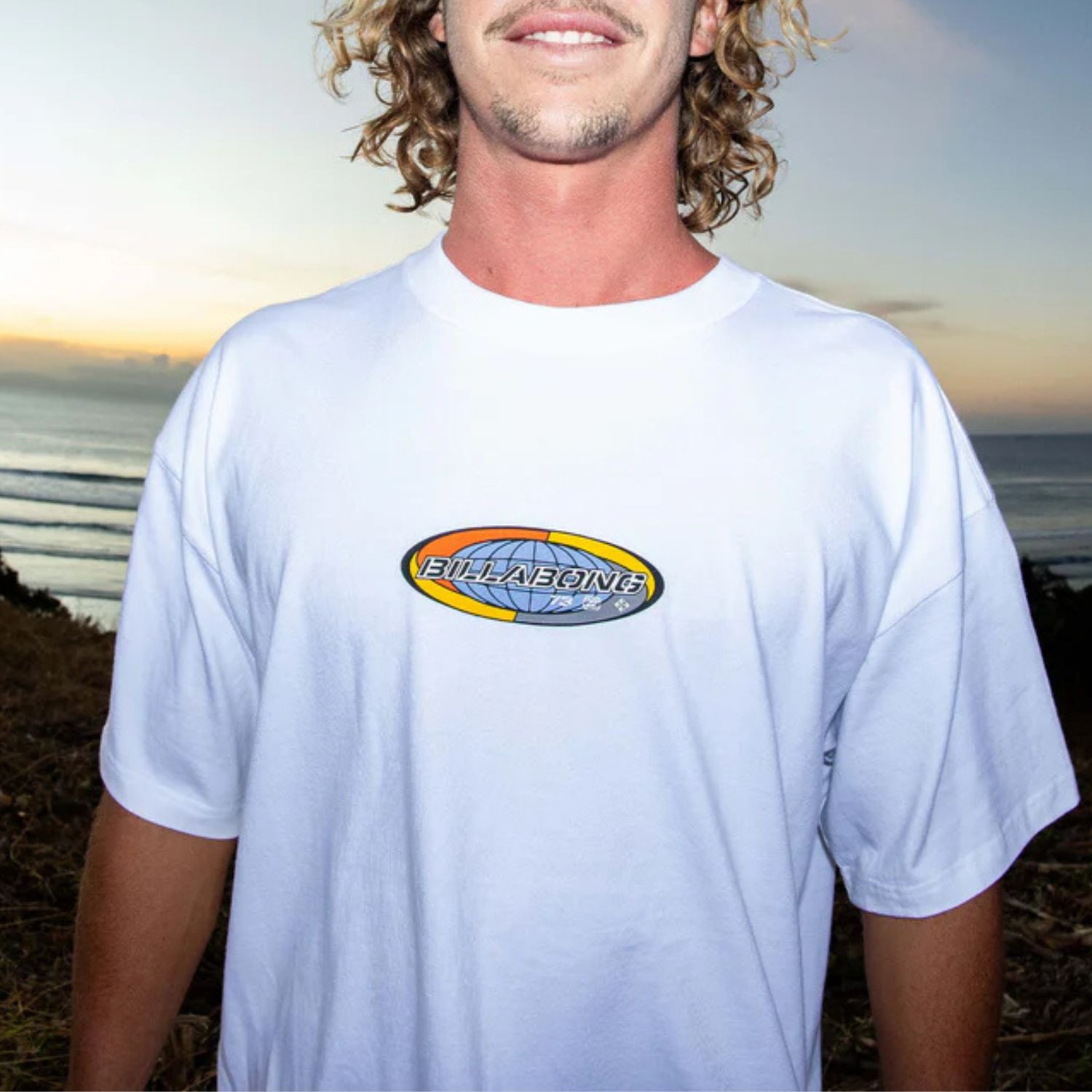 BILLABONG MENS SPEC PILL SS TEE - WHITE