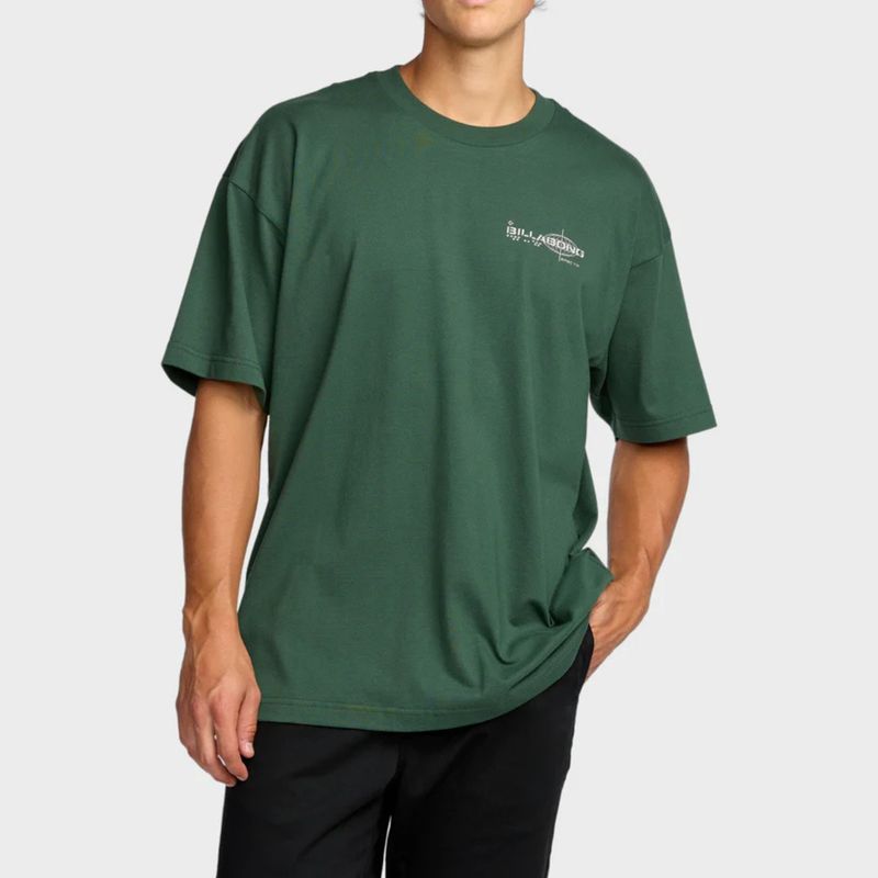 BILLABONG MENS SPEC 73 SS TEE - DARK FOREST