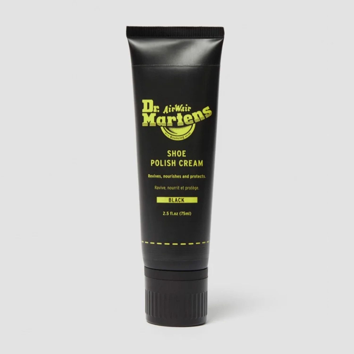 DR MARTENS BLACK POLISH CREAM 75ML