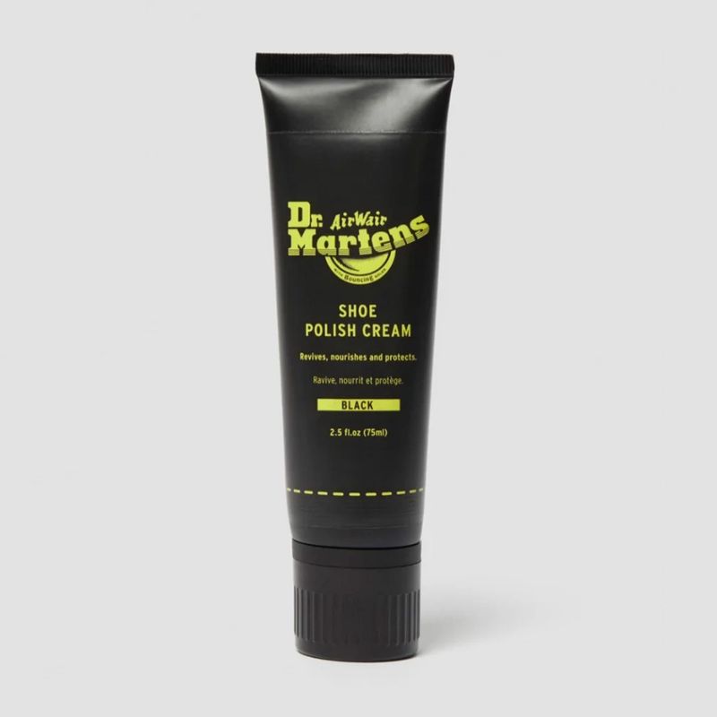 DR MARTENS BLACK POLISH CREAM 75ML