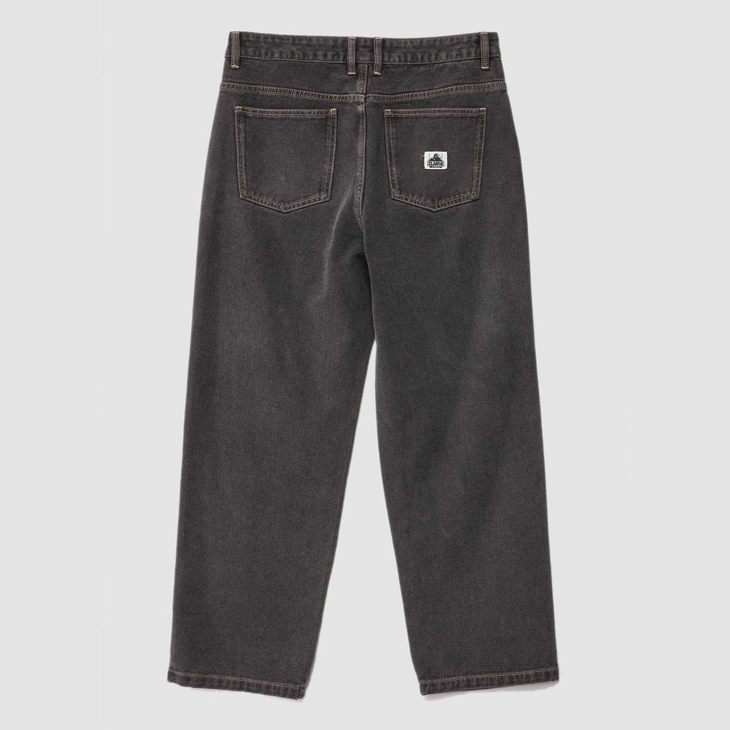 XLARGE MENS BULL DENIM 91 PANT - WASHED BLACK