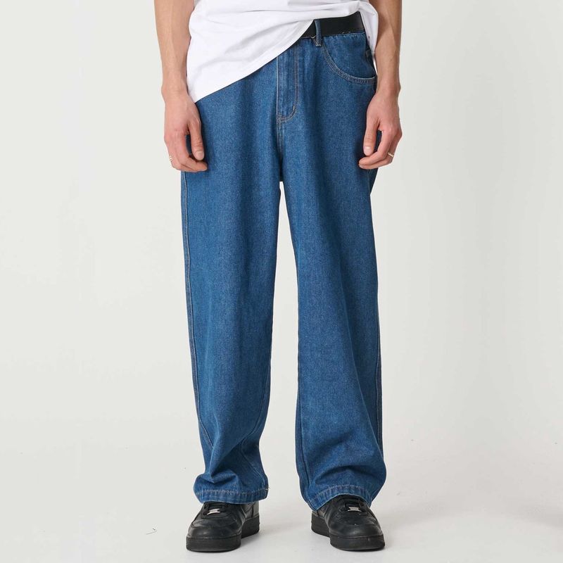 XLARGE MENS BULL DENIM 91 PANT - BLUE