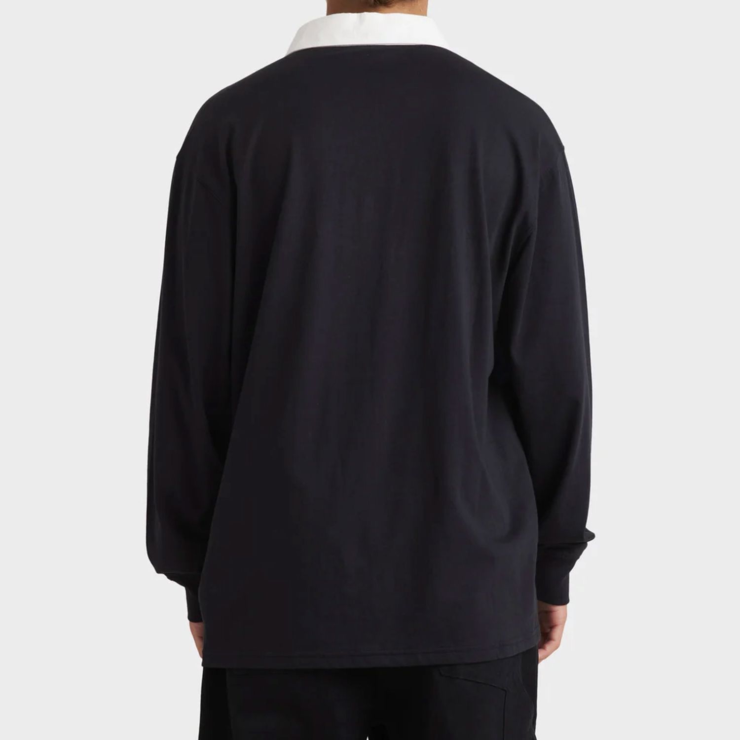 BILLABONG MENS WARPED LS RUGBY - BLACK