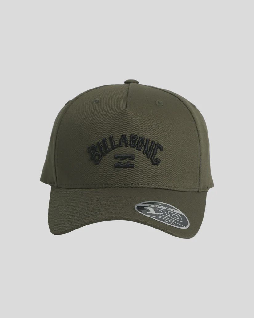 BILLABONG MENS ARCH FLEXFIT 110 SNAPBACK - OLIVE