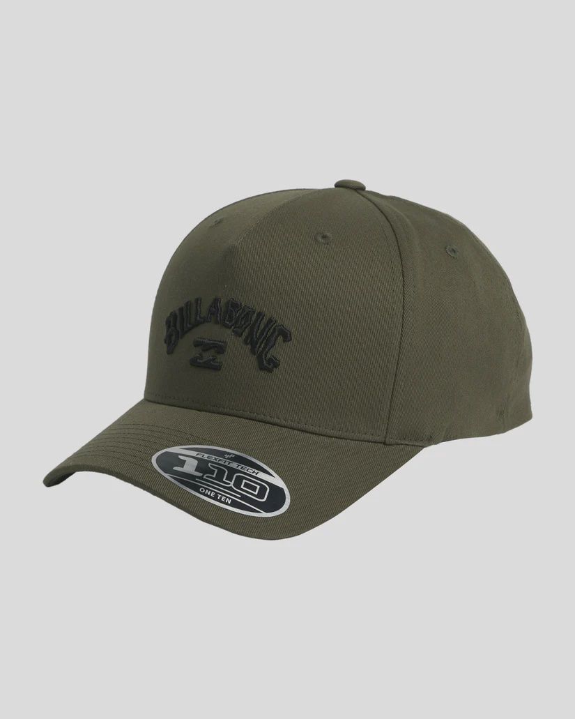 BILLABONG MENS ARCH FLEXFIT 110 SNAPBACK - OLIVE