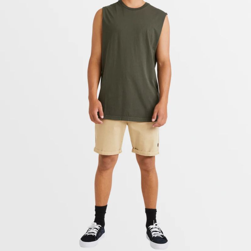 BILLABONG MENS WAVE WASH TWILL SHORTS - DESEERT