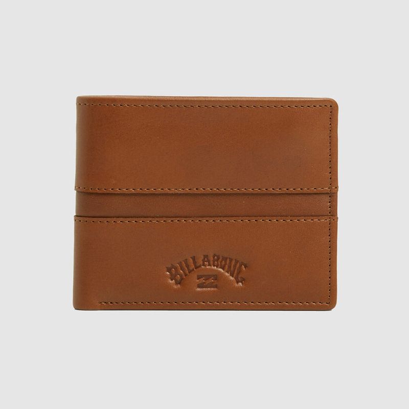 BILLABONG MENS BOUNDARY WALLET - TAN GRAIN