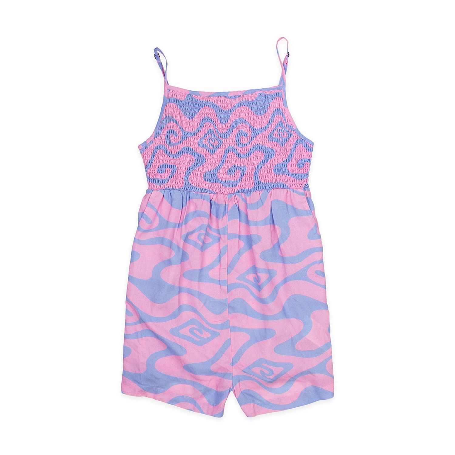 RIPCURL TEEN GIRLS SUN SOL ROMPER - MID BLUE