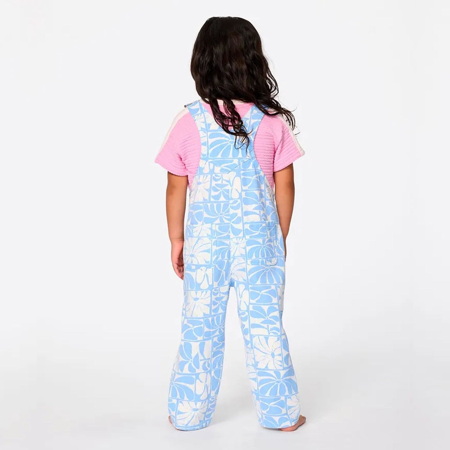 RIP CURL GIRLS AOTS TY OVERALLS   -  BLUE
