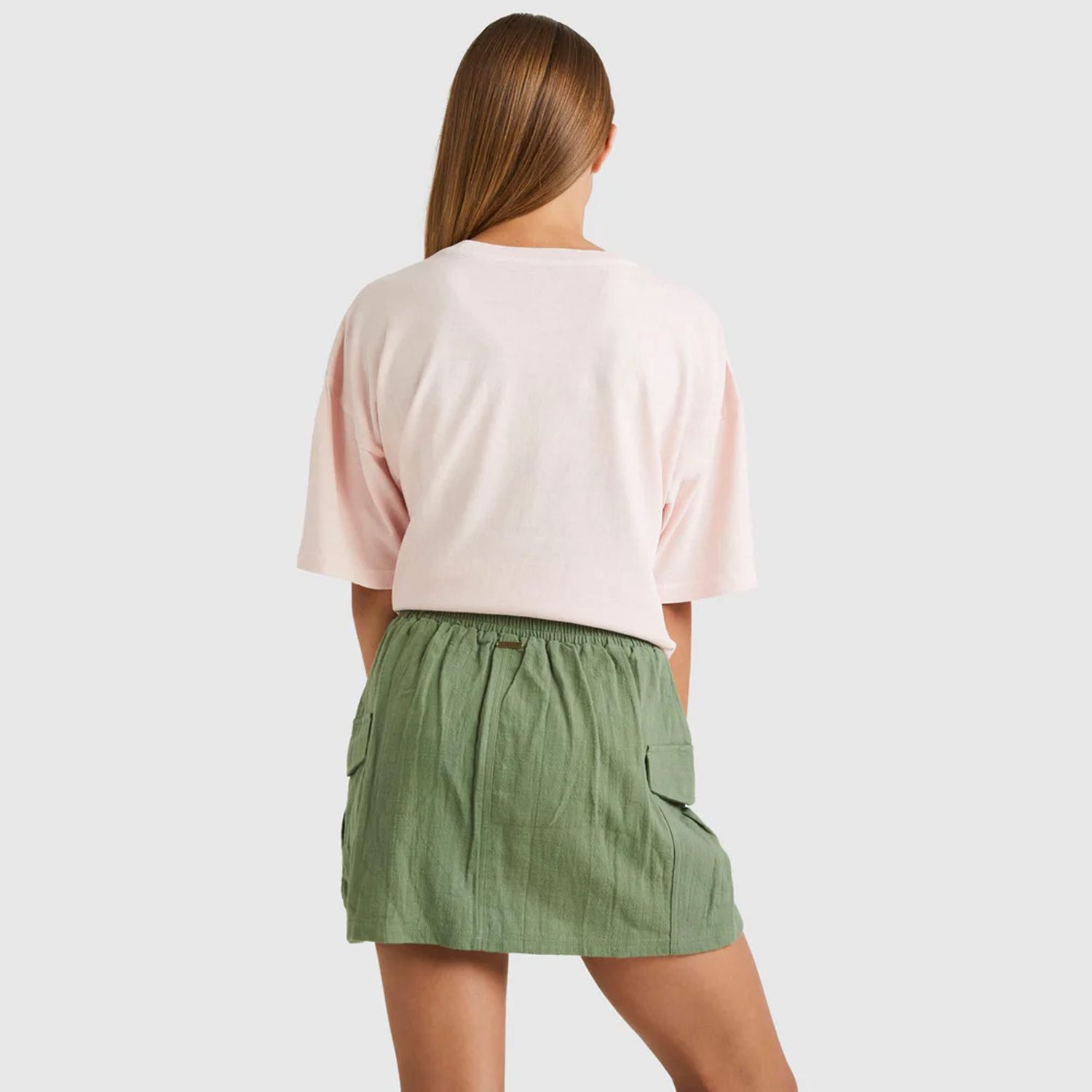 BILLABONG GIRLS TEEN LOVE ALWAYS SKIRT - ARMY