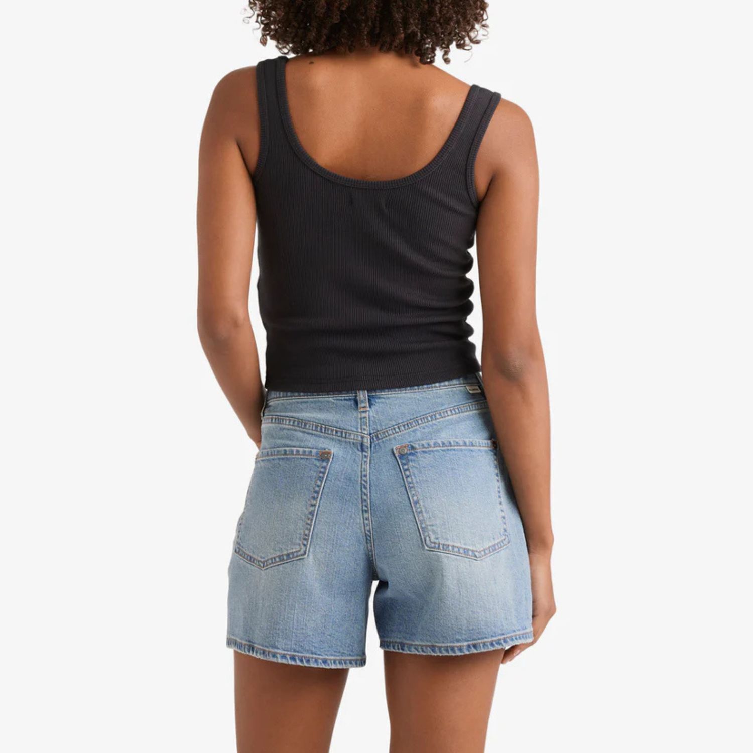 BILLABONG WOMENS SHIFTER DENIM SHORT - SHADED WASH