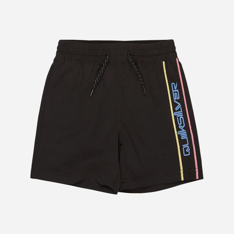QUIKSILVER BOYS EVERYDAY VERT VOLLEY SHORT - BLACK