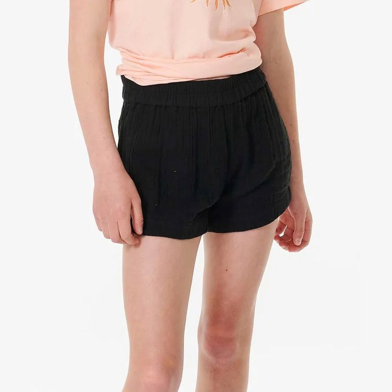 RIP CURL TEEN GIRLS PREMIUM SURF SHORT - BLACK