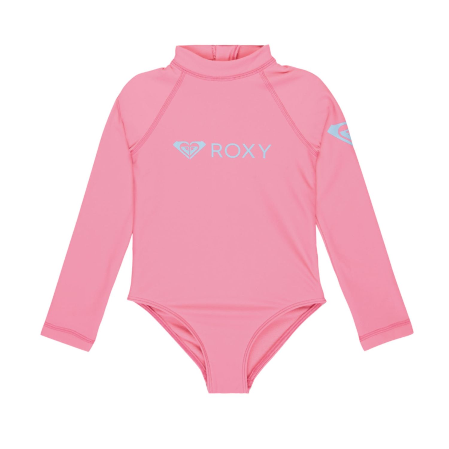 ROXY GIRLS LS ONESIE HEATER - PINK COSMOS