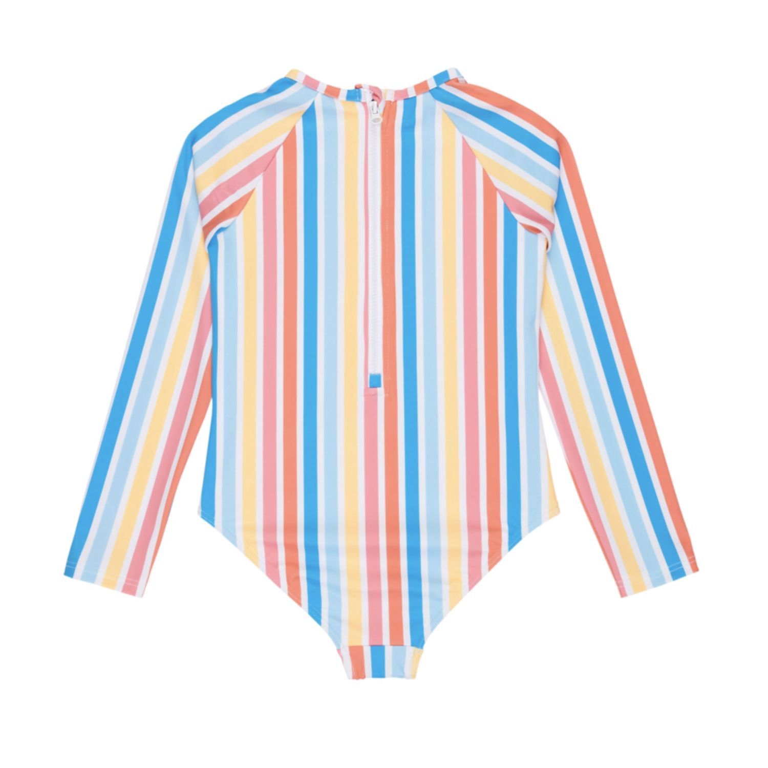 ROXY GIRLS HOLY STRIPE ONESIE - BRIGHT WHITE HOLY STRIPE