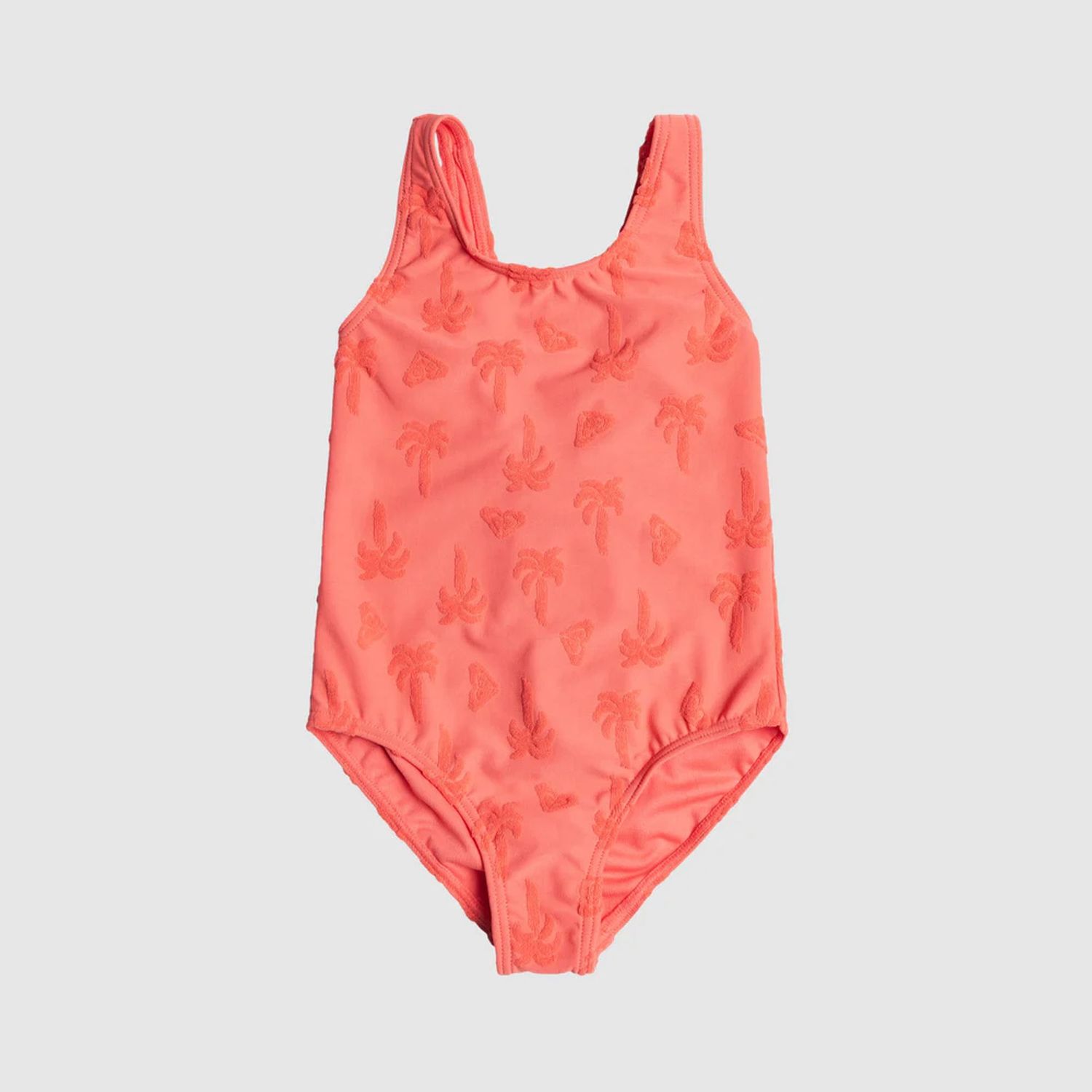 ROXY TODDLER GIRLS PALM TREE ONE PIECE SWIM - DUBARRY PALM TREE PLEASE