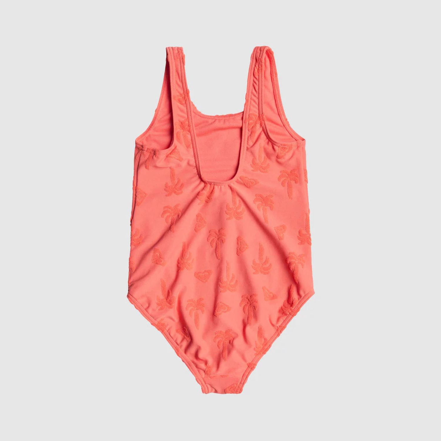 ROXY TODDLER GIRLS PALM TREE ONE PIECE SWIM - DUBARRY PALM TREE PLEASE