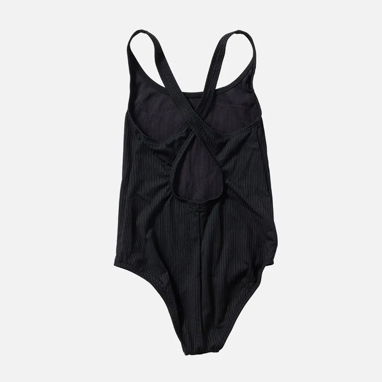 RIP CURL TEEN GIRLS PREMIUM RIB ONE PIECE SWIM  - BLACK