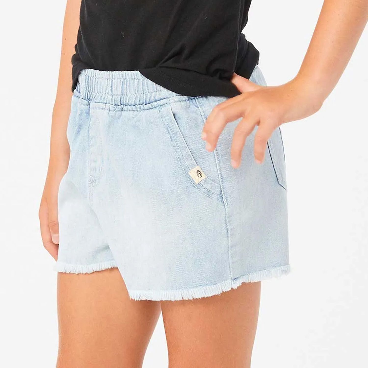 RIP CURL GIRLS TARA SHORT - BLUE ICE