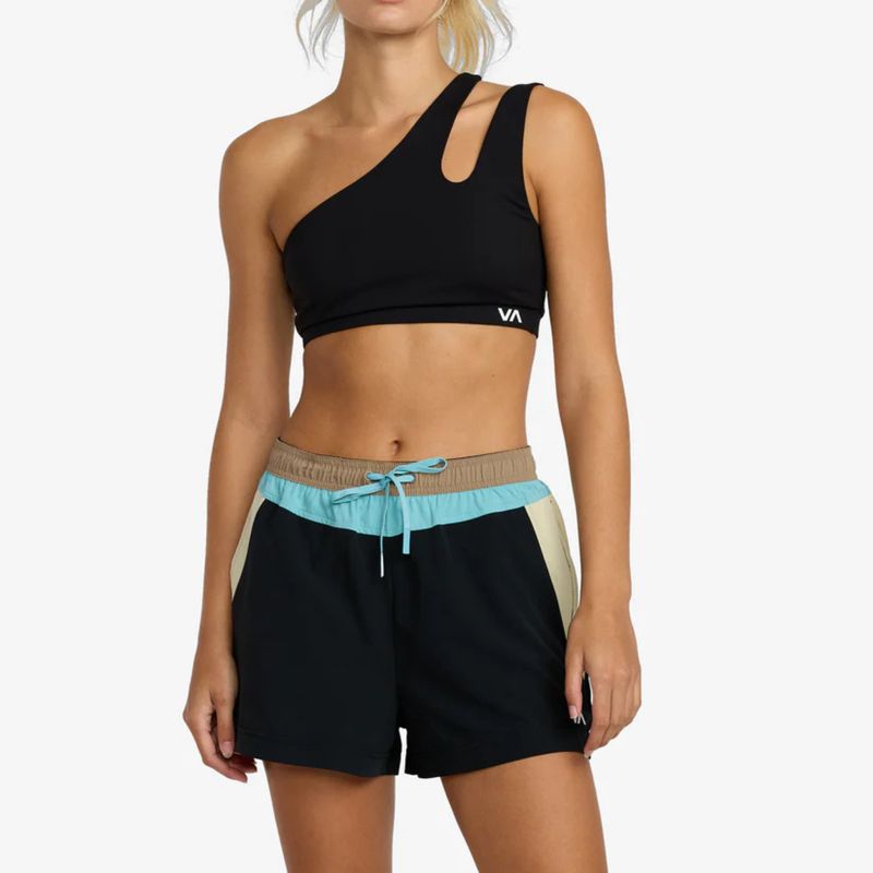 RVCA WOMENS STARTER SHORT - BLACK