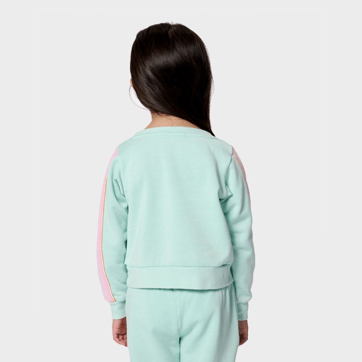 RIP CURL GIRLS SURF REVIVAL CREW  -  LIGHT AQUA