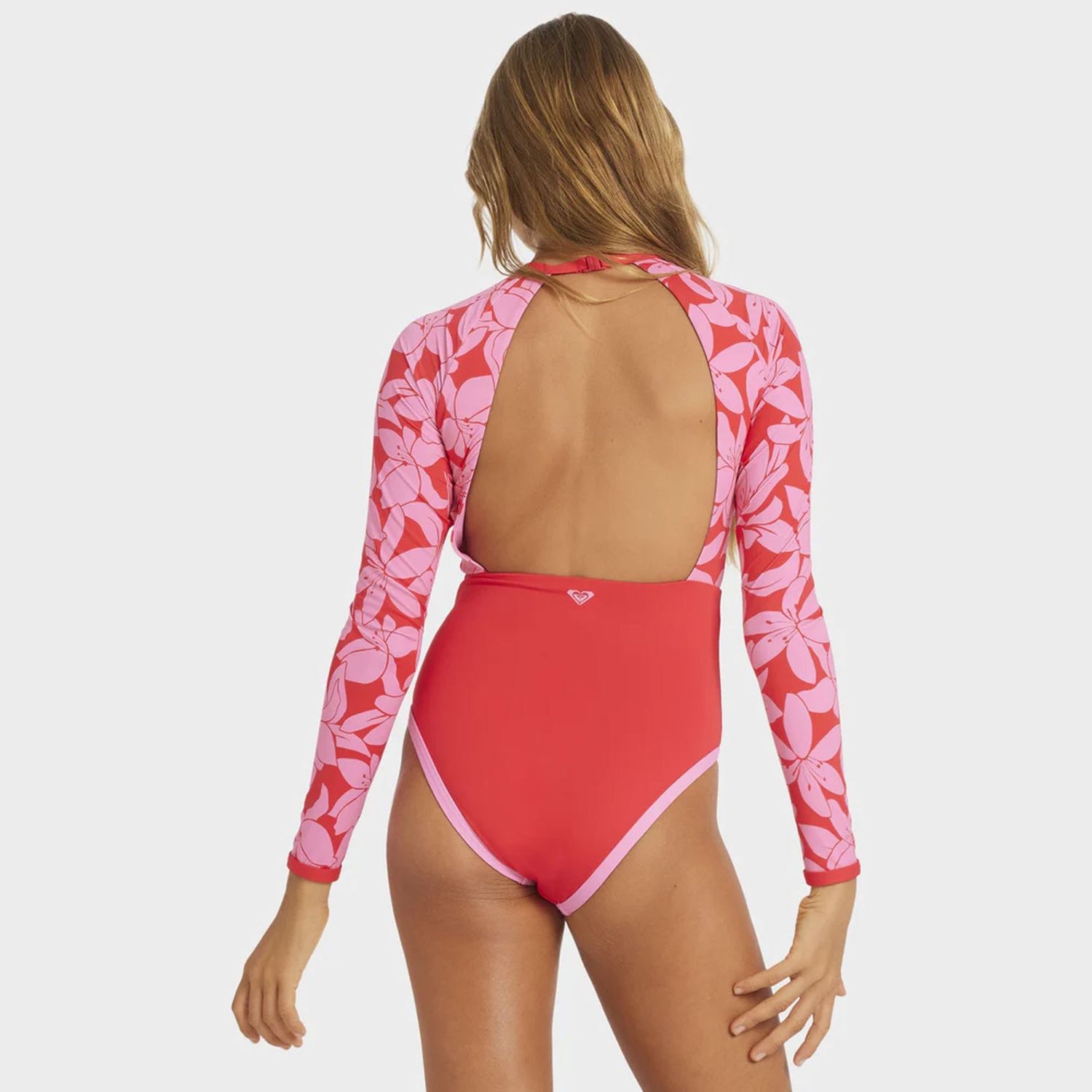 ROXY WOMENS KHLOE ONESIE - TOMATO KLAEIDO