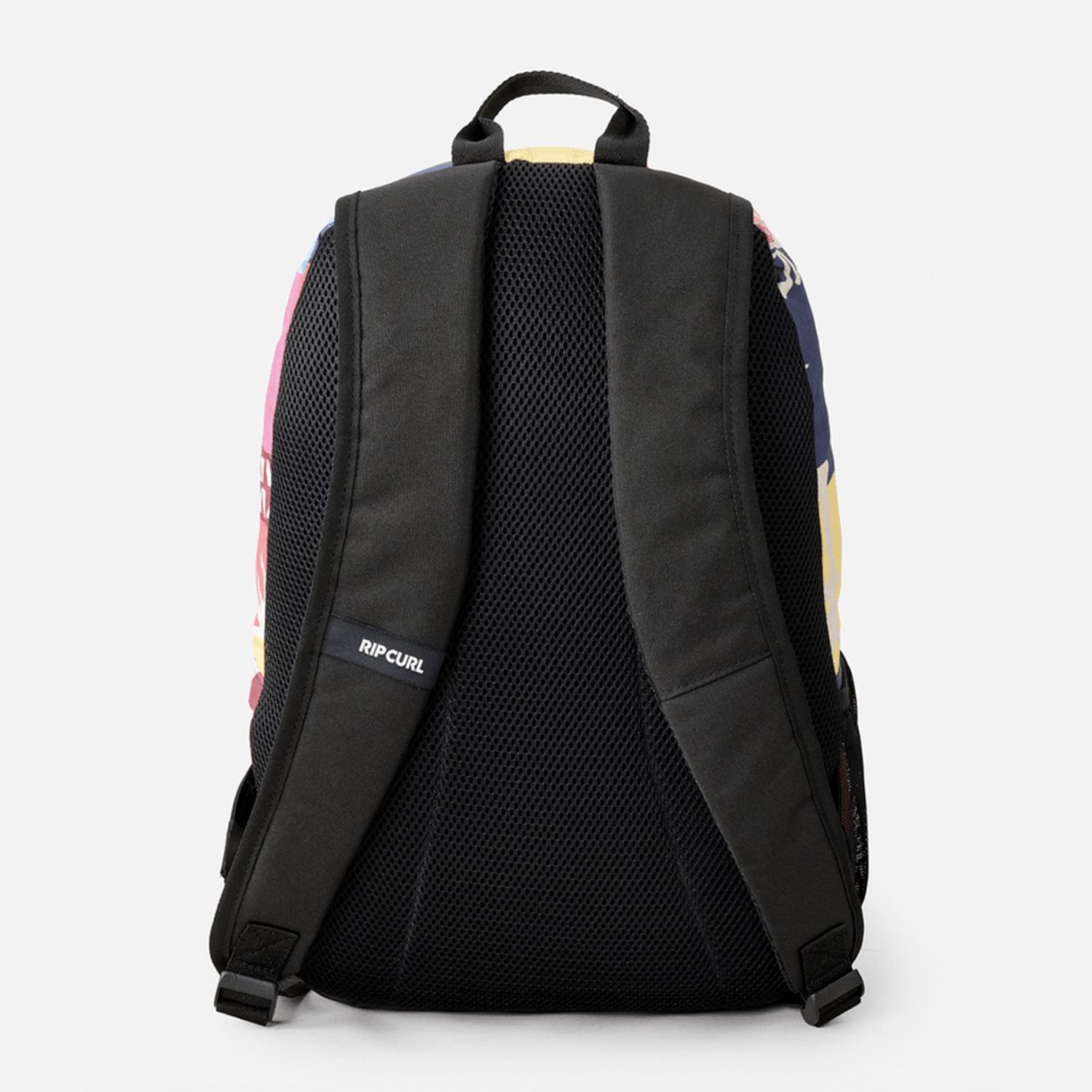 RIP CURL WOMENS EVO 18L BACKPACK  -  BLACK/MULTI/PINK