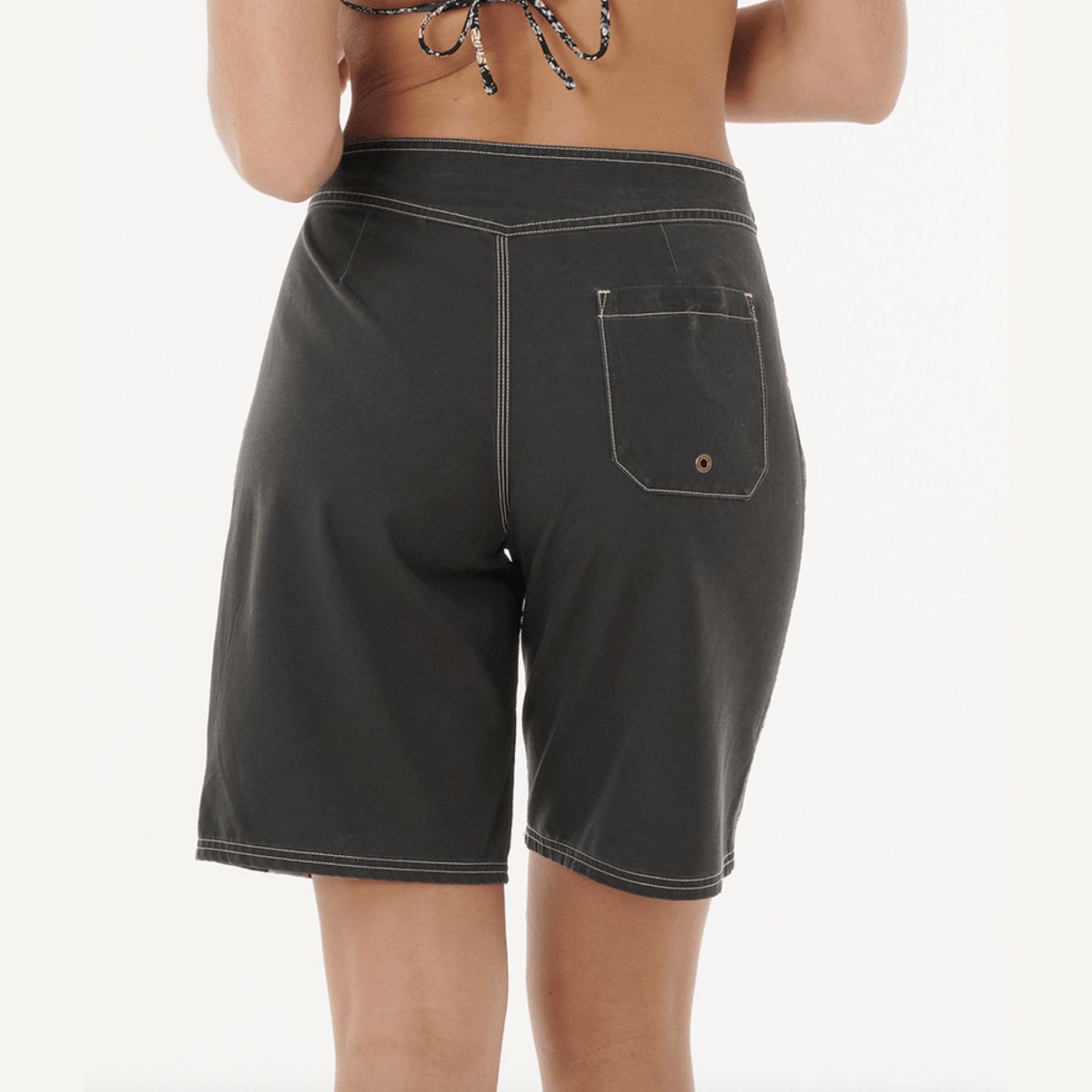 RIP CURL WOMENS PACIFIC RIDER 10 BOARDSHORT  -  BLACK