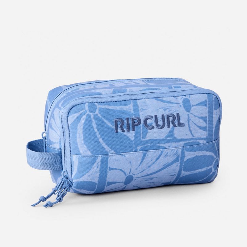 RIP CURL WOMENS MIXED TOILETRY BAG  -  BLUE