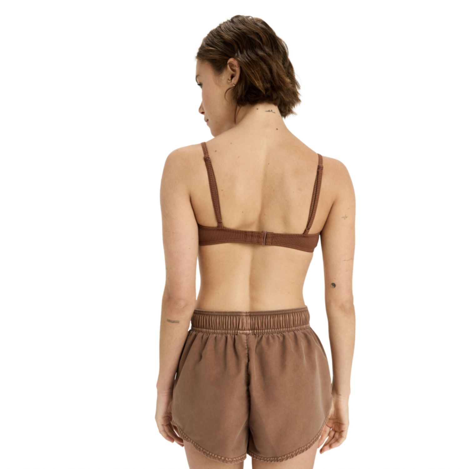 ROXY WOMENS NO BAD WAVES BOARDSHORT - TIRAMISU