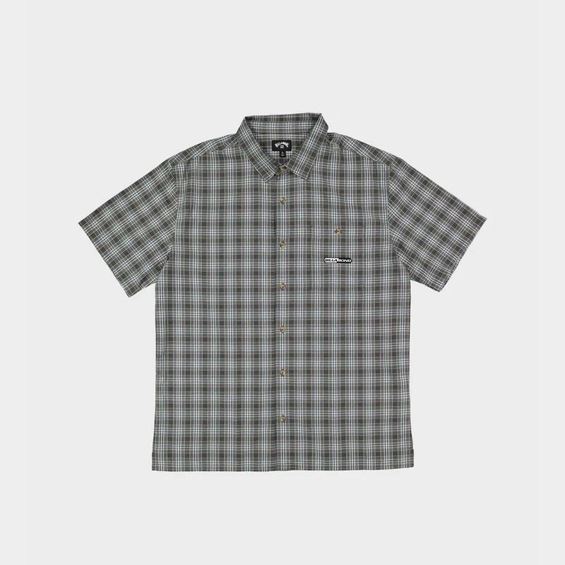 BILLABONG MENS SPEC MOGUL SS SHIRT - DARK FOREST