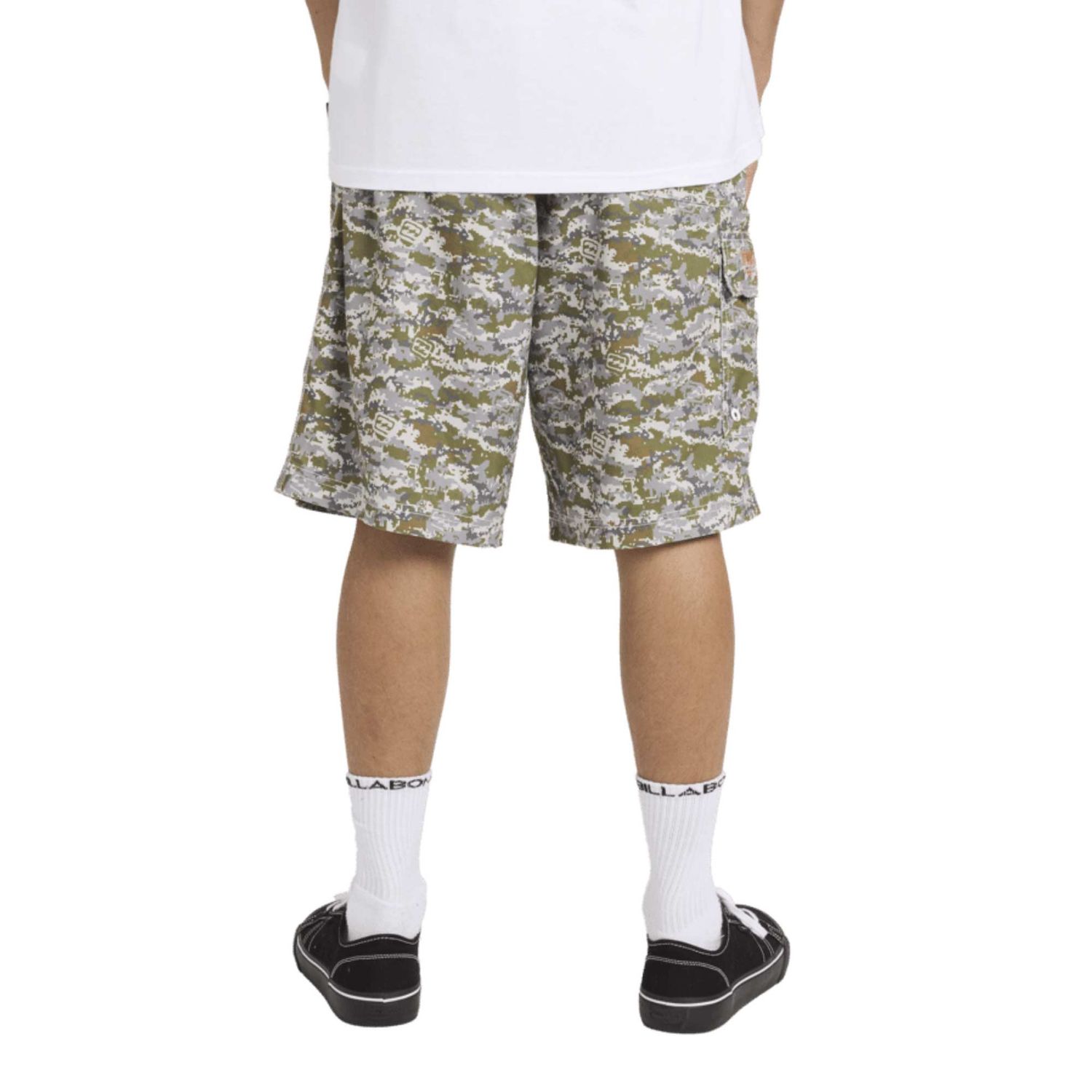 BILLABONG MENS THROW ON BOARDSHORTS - CAMO