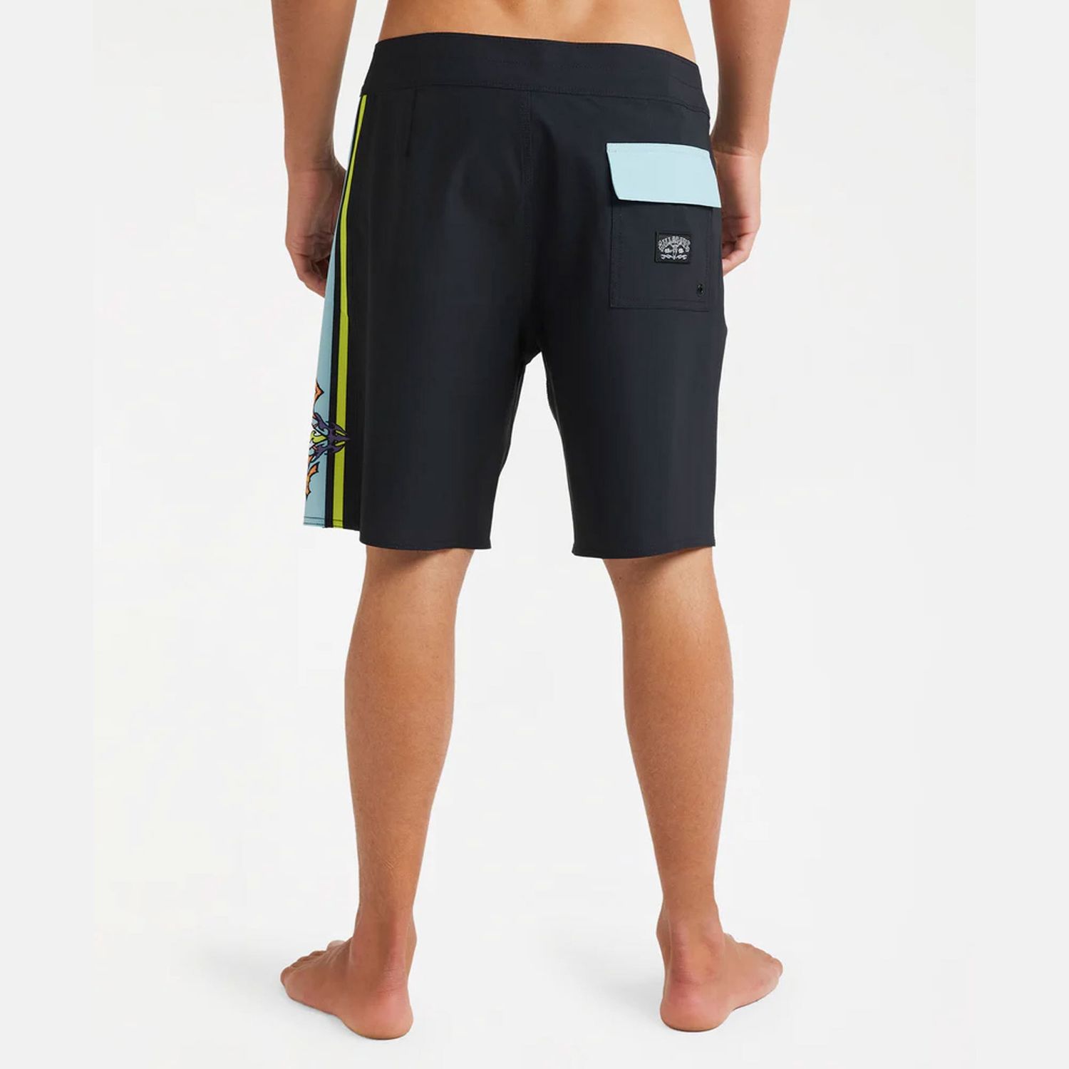 BILLABONG MENS OCCY PRO BOARDSHORT - WASHED BLACK