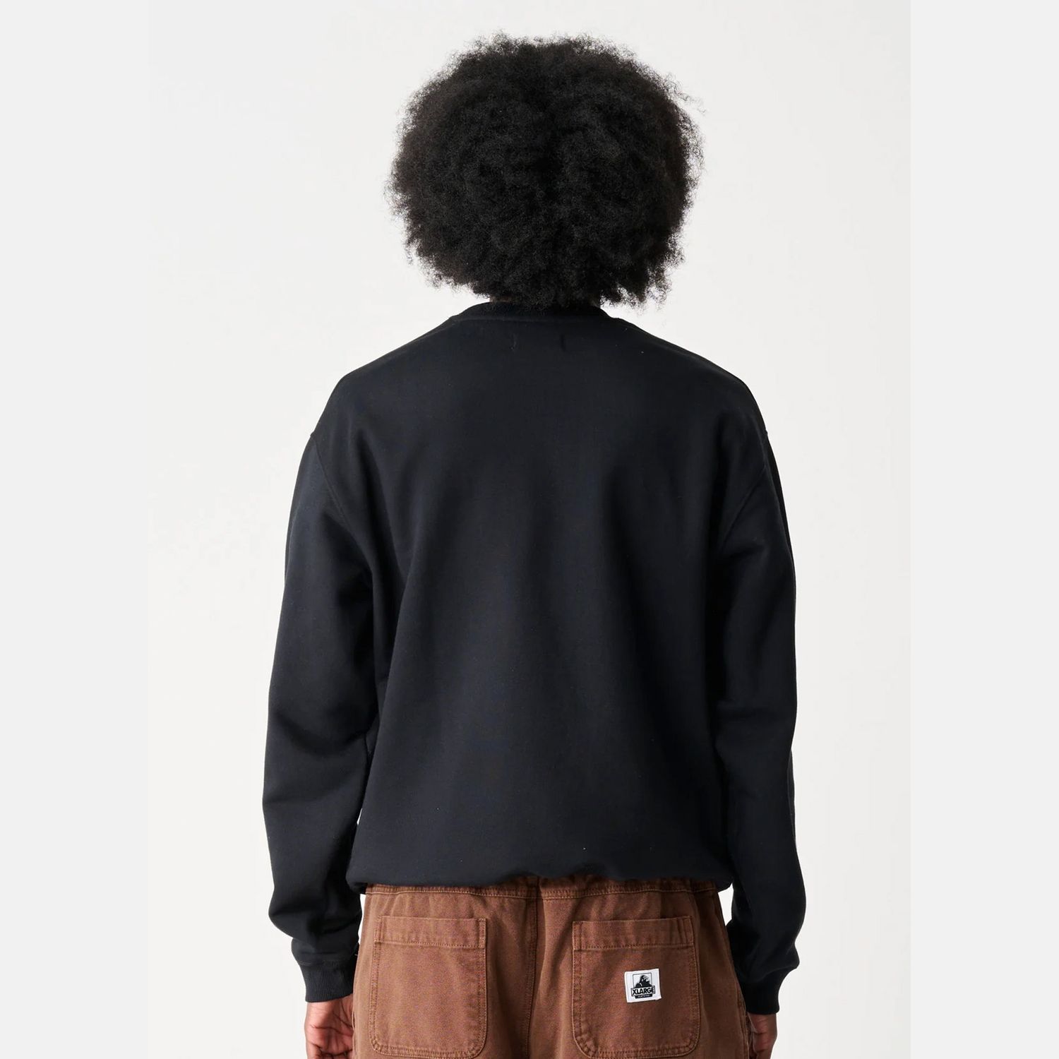 XLARGE MENS OFF LEASH CREW - BLACK