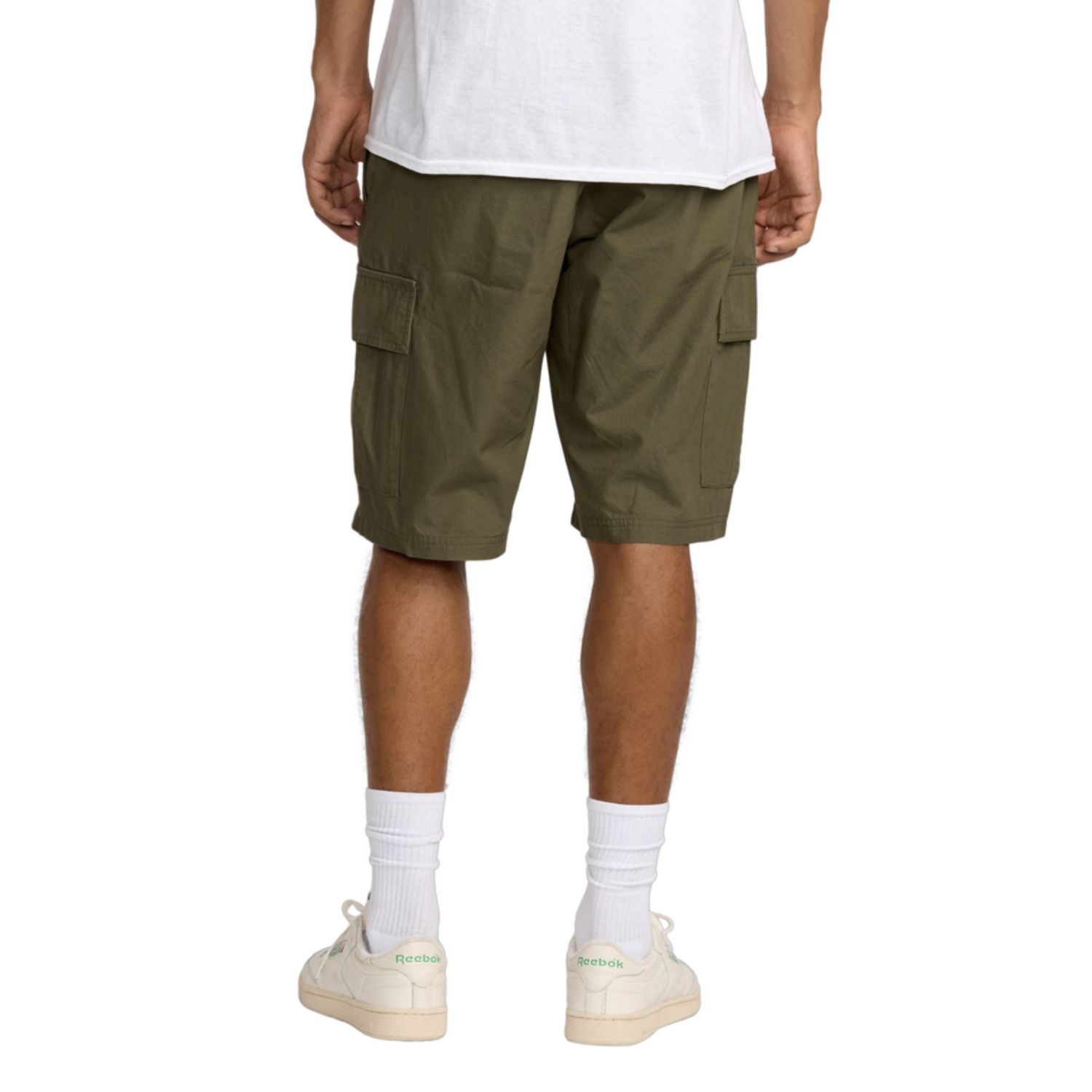 RVCA MENS DAYSHIFT CARGO SHORT - FATIGUE