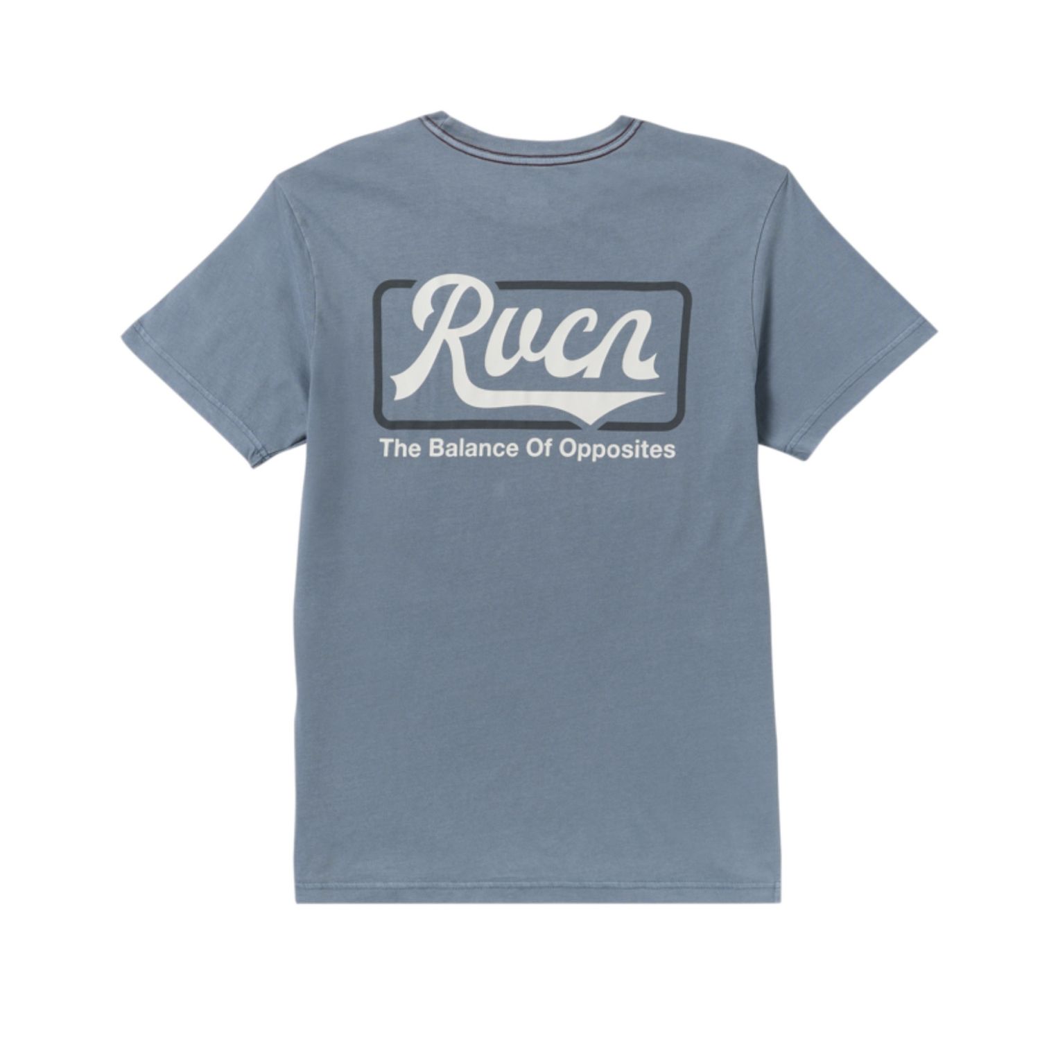 RVCA MENS FRAME UP SS TEE - VINTAGE NAVY