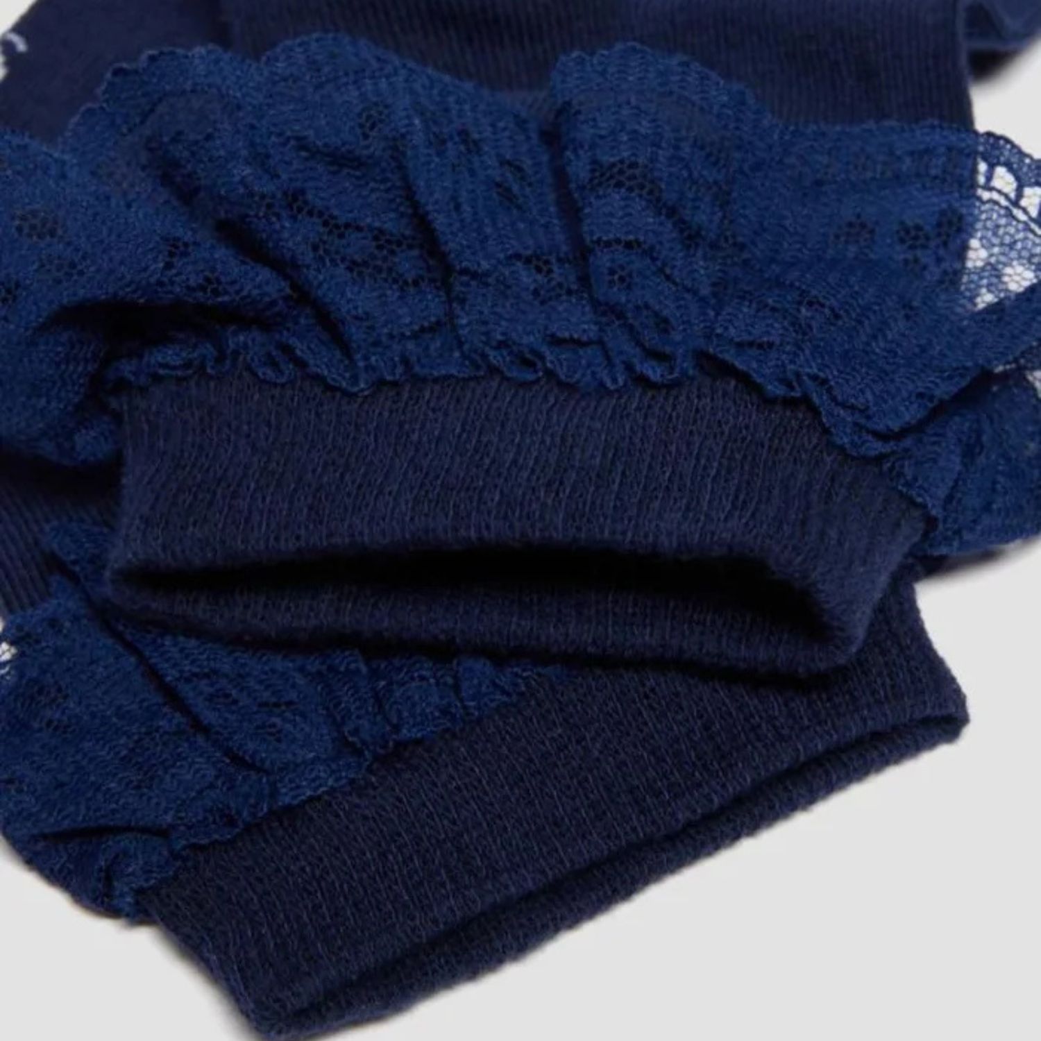 DR MARTENS FRILL SOCKS- MIDNIGHT BLUE