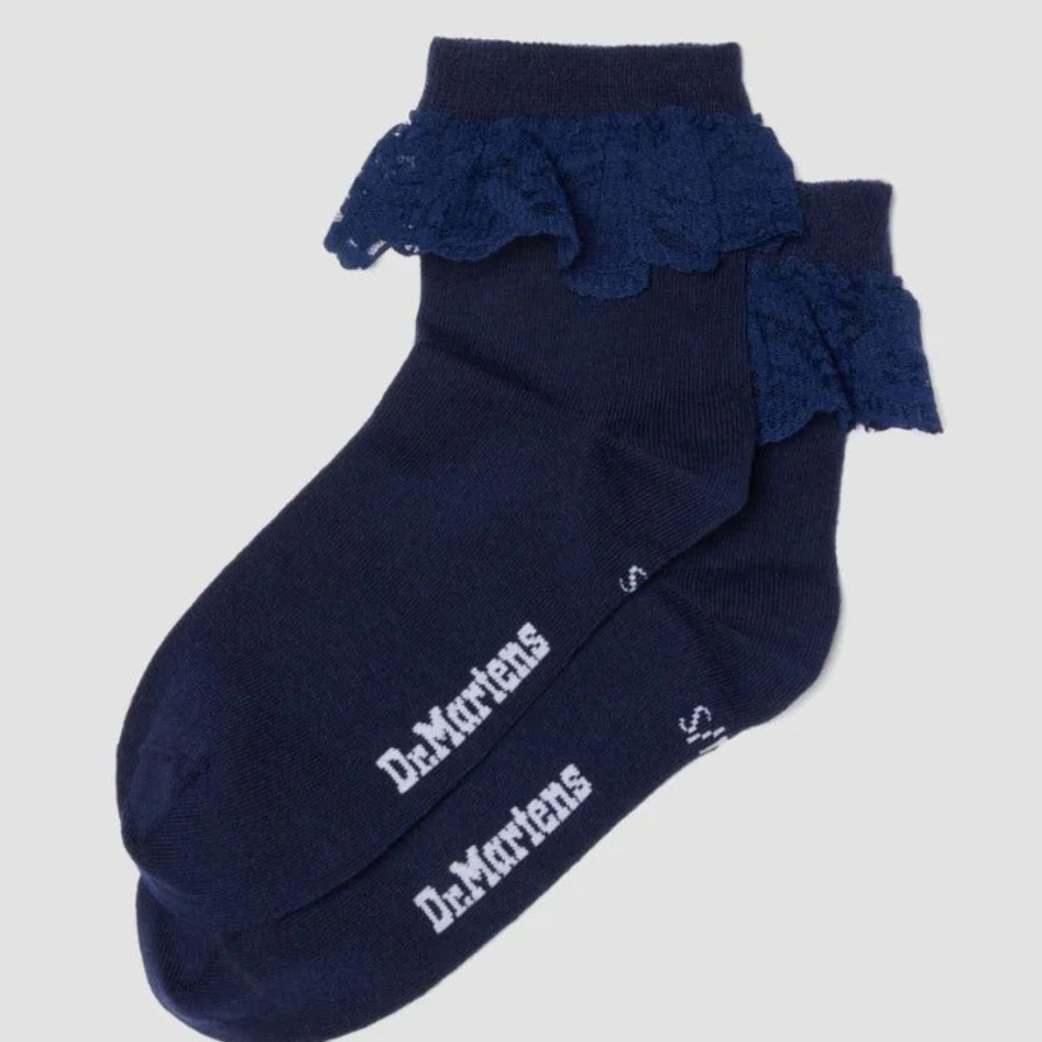 DR MARTENS FRILL SOCKS- MIDNIGHT BLUE